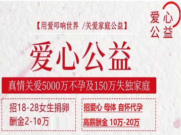 澄海捐卵助孕生子 爱心志愿者招募